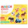 Maxi Puzzles "Blue Tractor: Funny Animals", 8 puzzles