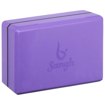 Sangh yoga block, 23x15x8, purple color-10