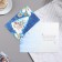 Postcard "Let the New Year bring happiness!" Congrev, embossing, snowman, 12.5x19.5 cm