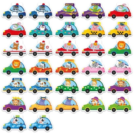 Board game "Memo. Cars ", from 2 players, 3+-1