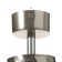 STAS "Aliser" GU10 silver 7.5x7.5x20 cm