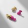 Magnetic Castle "Confet" (set 2 pcs.), The color of pink-gold