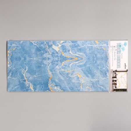 Self -adhesive panel 60*30cm marble azure-3