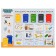 Board game "Learning to sort garbage", on magnets