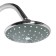 Shower stroke Accoona a8399, tropical shower, chrome