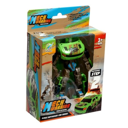 Robot "Mechanical Warrior", transforms, color mix-22