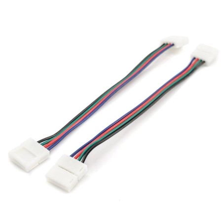 A set of Apeyron Electrics connecting connectors for RGB tape, 10 mm, 2 pcs-1
