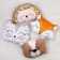 Pillow decorative baby I am the "Fox", 35 × 27 cm, velor, 250 g/m²