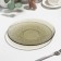 Plate "openwork", d = 26 cm, h = 2.5 cm, haze