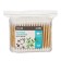 Cotton sticks, package 200 pcs, tip - classic, cotton/bamboo (stick)