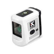 Лазерный уровень KAPRO 862G, зеленый, 2 луча, 20 м, ± 3 °, 1/4", V-образный паз, магниты