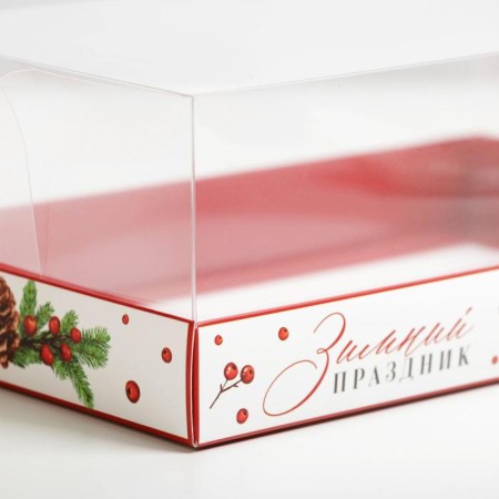 Happines dessert box, 22 x 8 x 13.5 cm, New Year-2