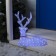 LED figure "Noble deer" 55 × 55 × 21 cm, acrylic, 96 LED, 8 modes, 24 V, glow of white