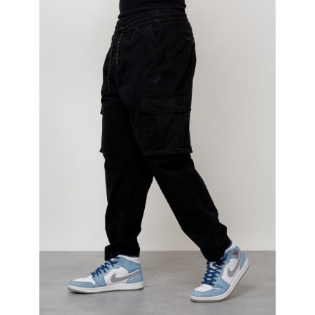 Cargo jeans, size 44-46, black color-5
