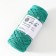 Knitting cord 100% polyester, width 3 mm 100m (emerald)
