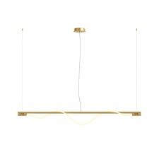 Suspension lamp Maytoni Mod166PL-L20G3K, LED, 21W, 180x18 cm, 910lm, Color Gold