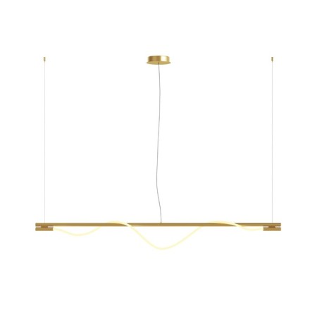 Suspension lamp Maytoni Mod166PL-L20G3K, LED, 21W, 180x18 cm, 910lm, Color Gold