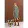 Women's dress, size 42, green color