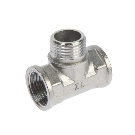 The tee of Zein English, 1/2 ", internal/outer/internal thread, stainless steel-1