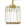 Gerda lamp 3he27 40W gold 78x31x33-90cm Bayerlux