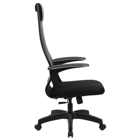Кресло для руководителя BRABIX PREMIUM Ultimate EX-801 пластик, сетка Х2, черный-3