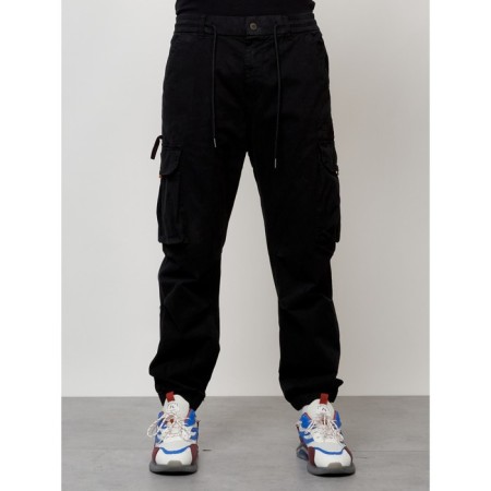 Cargo jeans, size 44-46, black color-4