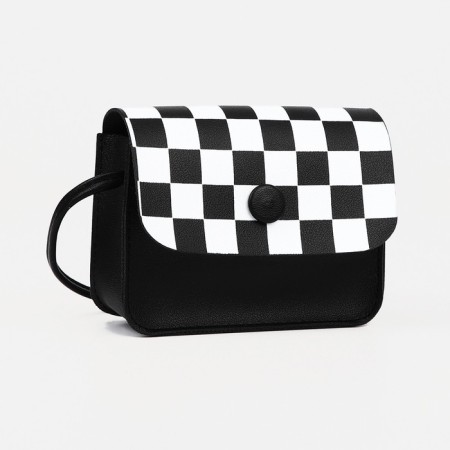 Baby bag on magnet, long belt, black color
