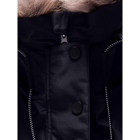 Winter park for a girl, black color, height 152-13