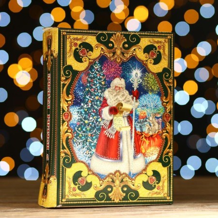 Gift box "Residence of Santa Claus", with animation, 19 x 7 x 25 cm