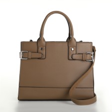 Bag Women's Tout, on a zipper, sandy color