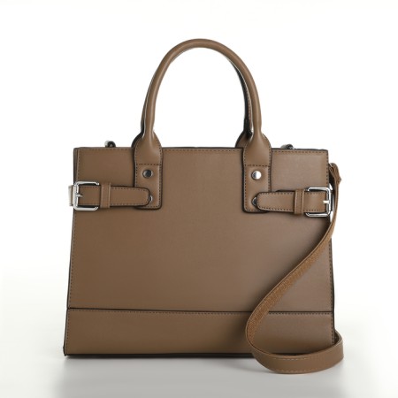 Bag Women's Tout, on a zipper, sandy color