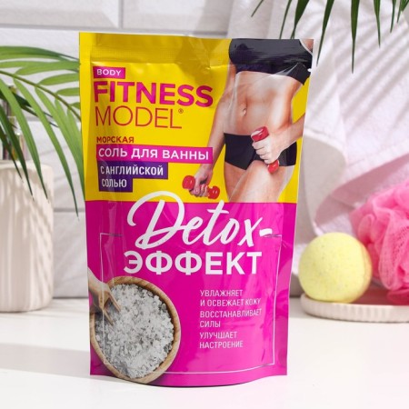 Bath Salt Sea series Fitness Model Body, Detox effect, 500 g
