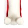 New Year's costume for dogs "Klaus", size S (DS 25, OG 35 cm)