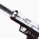 Wooden weapons, children's souvenir "white stream", pistol, 32 x 14 cm