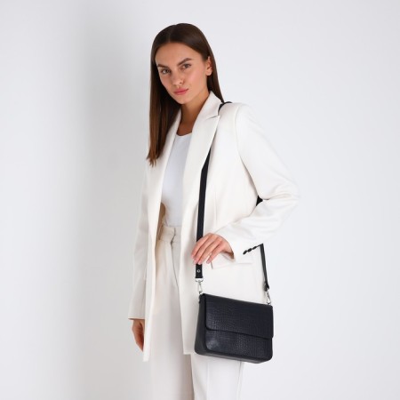 Female bag on a magnet, blue color-6