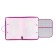 A4 labor folder with handles, 325 x 230 x 25 mm, zipper around, folding bar, plastic, PTR-6 calligrata "Sweetheart"