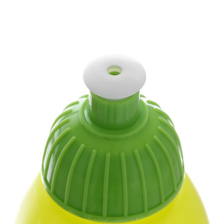 Bicycle bottle, 400 ml, with a drinker, 18 x 6.2 x 6.2 cm, yellow-2