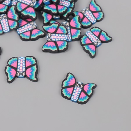 PVC "Blue butterflies" decor set 20 grams 0.3x1.7x1.9 cm