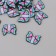 PVC "Blue butterflies" decor set 20 grams 0.3x1.7x1.9 cm