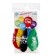 Air ball 12 "Graduate", 1-land, set 5 pcs., Mix