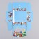 New Year's folding box "New Year's History" 16.5 x 12.5 x 5 cm, New Year
