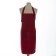 Apron Ethel "Style" color red 70 x80cm, 80% p/e, 20% cotton