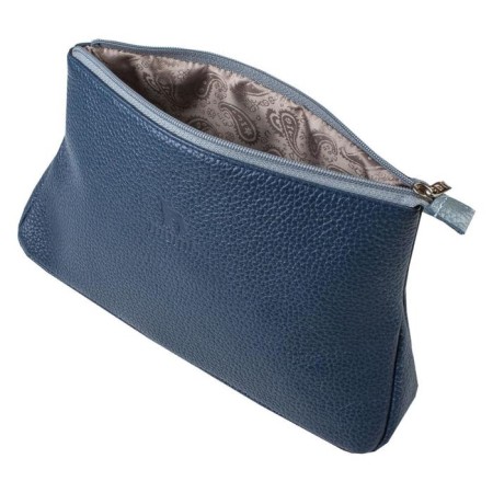 Lightning cosmetic bag, blue color-1