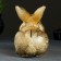 Piggy bank "Bunny" Golden, 19x11x16cm