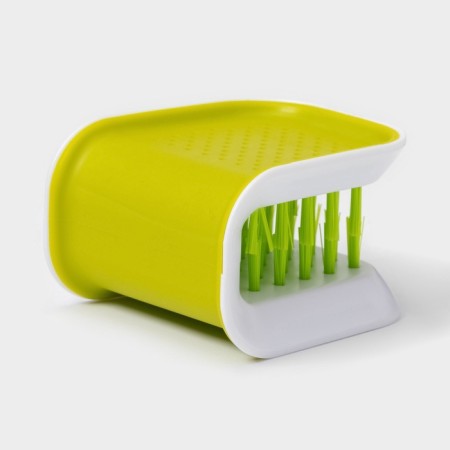 Brush for cutlery and knives of the share, green color-1