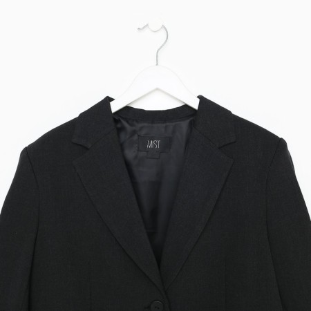 Women's jacket with a cut on the back mist size l-xl, color black-8