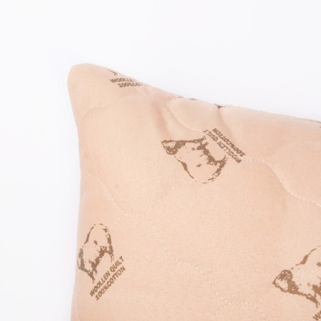 The pillow of the ultra -sheep "Sheep wool", size 50x70 cm, color mix, polyester fiber-4