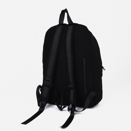 Youth backpack from lightning textiles, 5 pockets, black color-3