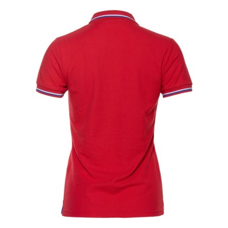 Female shirt, size 52, red color-1