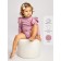 Body Children's fashion, height 56 ​​cm, pink color